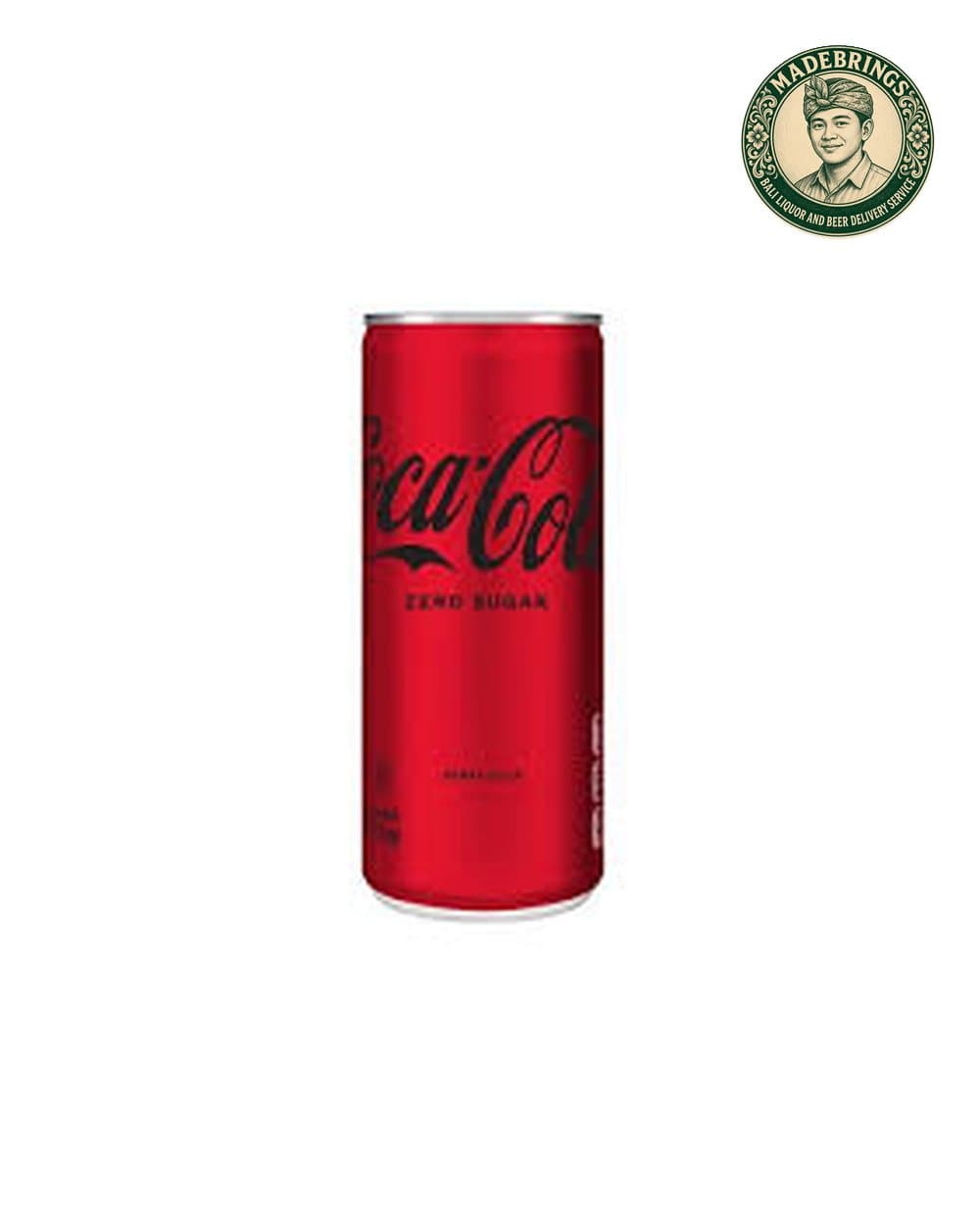 Coca-Cola Zero 250ml can with the MadeBrings emblem