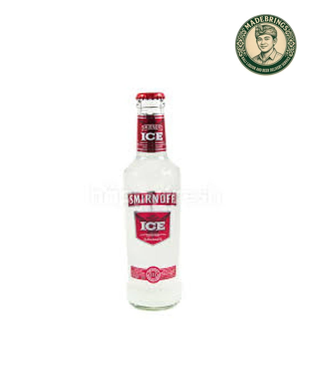 Smirnoff Ice 275ml bottle with the MadeBrings emblem